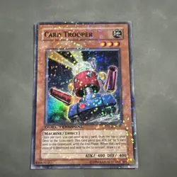 Yugioh Card Trooper DT02-EN057 Duel Terminal Super Parallel Rare LP - Image 1