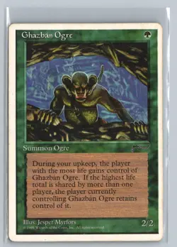 Ghazban Ogre Chronicles Common - MTG Magic the Gathering Card - Image 1
