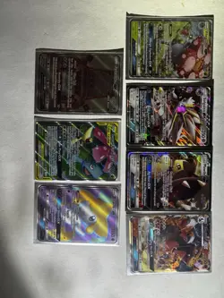 Pokemon Card Collection 7 GX/EX Cards Holo Full Arts Tag Team Rare Lot Mix Cards - Image 1
