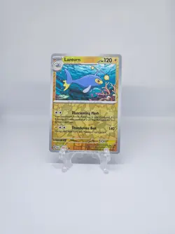 049/142 LANTURN | UNCOMMON REVERSE HOLO | STELLAR CROWN POKEMON CARD - Image 1