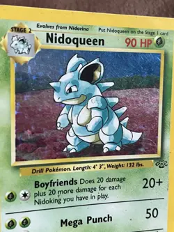 Nidoqueen 7/64 | Jungle | WOTC Holo Rare Pokemon Card | HP - Image 4