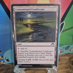 Contaminated Landscape x4 4x Modern Horizons 3 NM MTG playset pauper commander - Image 1