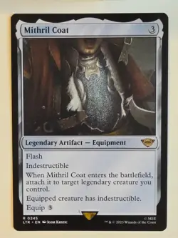 MTG - Mithril Coat - Lord of the Rings: Tales of Middle-Earth - NM - Image 1