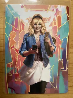 Gwen Stacy 13/54 Art Series MTG Marvel Spider-man - Image 1