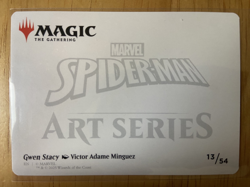 Gwen Stacy 13/54 Art Series MTG Marvel Spider-man - Image 2