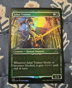 Jukai Trainee FOIL Showcase Kamigawa: Neon Dynasty NEO MTG Magic - Image 1