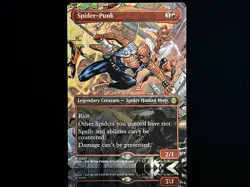 Spider-Punk #0207 SPM R (Borderless) (Non-Foil) MTG Marvel's Spider-Man - Image 1