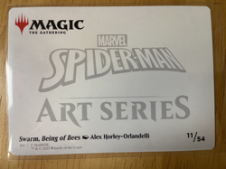 Swarm, Being of Bees 11/54 Art Series MTG Marvel Spider-man - Image 2