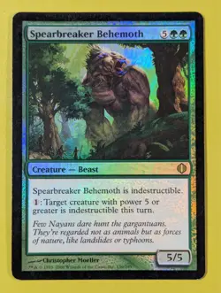 FOIL Spearbreaker Behemoth x1 Shards of Alara 1x Magic the Gathering MTG - Image 1