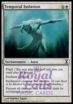 Temporal Isolation 1x FOIL TSP MTG Time Spiral Common MINT white - Image 1
