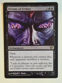 MTG - Dictate of Erebos - Journey into Nyx - NM - Image 1