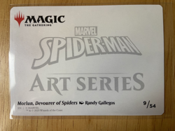 Morlun, Devourer of Spiders 9/54 Art Series MTG Marvel Spider-man - Image 2