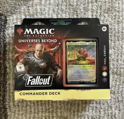 Magic The Gathering Universes Beyond Fallout Hail Caesar Commander Deck MTG - Image 1