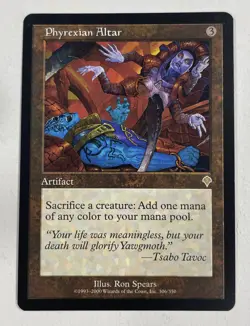 Phyrexian Altar Invasion LP Light Play MTG Magic The Gathering - Image 1