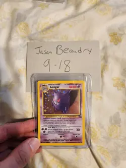 1999 Pokemon TCG Fossil Unlimited #5 Gengar HOLO LP - Image 1