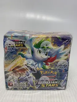 POKEMON Sword & Shield Brilliant Stars 36 Ct Booster Box, Sealed Box - Image 1