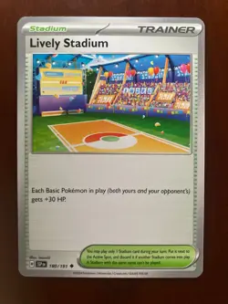 Pokemon Lively Stadium SV08: Surging Sparks Uncommon #180/191 - Image 1