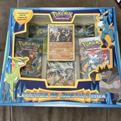 Pokemon B&W Legends Of Justice Box 3 Booster Packs + More! Please Read 2013 - Image 1