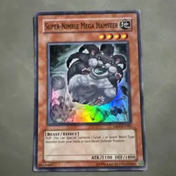 Super-Nimble Mega Hamster ABPF-EN083 Super Unlimited LP Yugioh - Image 1