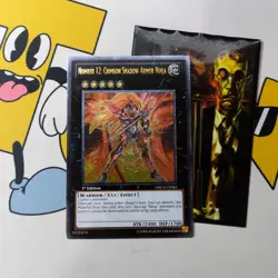 Number 12: Crimson Shadow Armor Ninja ORCS-EN042 Ultimate Rare 1st ed nm Yugioh - Image 1