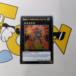 Number 12: Crimson Shadow Armor Ninja ORCS-EN042 Ultimate Rare 1st ed nm Yugioh - Image 2