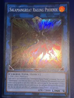 Yugioh! Salamangreat Raging Phoenix - RA04-EN083 - Super Rare - 1st Edition Near - Image 1
