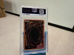 Yugioh PSA 8 NM-MT Neo Blue-Eyes Ultimate Dragon MVP1-ENG01 Gold Rare 1st Ed!! - Image 2