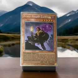Yugioh Noble Knight Eachtar NKRT-EN011 Platinum Rare Limited Edition TCG Card - Image 1