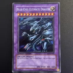 Yugioh Card TCG Blue EYES ULTIMATE DRAGON SECRET RARE JMP-EN005 LIMITED Ed NM - Image 1
