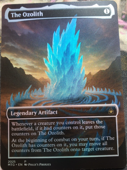 The Ozolith FOIL Proxy Card with Custom Art Design - Image 1