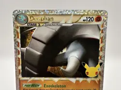 Donphan 107/123 - Celebrations Classic Collection Holo Pokemon Card - Near Mint - Image 2