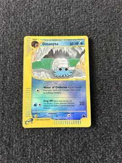 Pokemon TCG English Card Skyridge Omanyte 41/144 Reverse Holo - Image 1