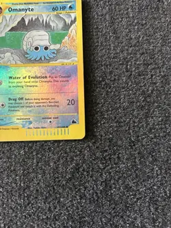 Pokemon TCG English Card Skyridge Omanyte 41/144 Reverse Holo - Image 3