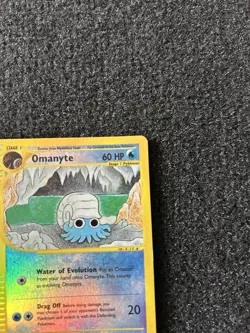 Pokemon TCG English Card Skyridge Omanyte 41/144 Reverse Holo - Image 4