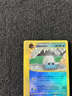 Pokemon TCG English Card Skyridge Omanyte 41/144 Reverse Holo - Image 5
