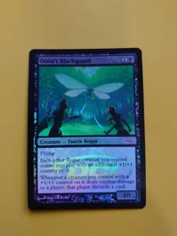 Oona's Blackguard. DCI FOIL promo Faerie Rogue Magic the Gathering Card. - Image 1