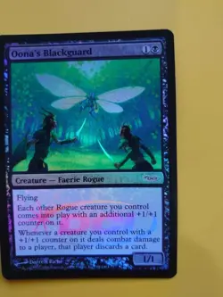 Oona's Blackguard. DCI FOIL promo Faerie Rogue Magic the Gathering Card. - Image 2