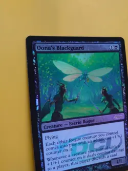Oona's Blackguard. DCI FOIL promo Faerie Rogue Magic the Gathering Card. - Image 4