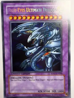 Yu-Gi-Oh Card - RP01-EN000 - BLUE-EYES ULTIMATE DRAGON - NM - Image 5