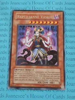 ABPF-EN018 Reptilianne Vaskii Rare Yu-Gi-Oh Card Unl NM - Image 1