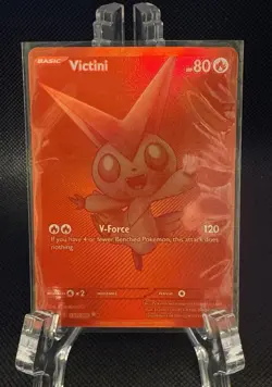 2025 Pokemon TCG Black Bolt White Flare Red Victini BWR 171/086 - ENGLISH Card - Image 1