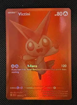 2025 Pokemon TCG Black Bolt White Flare Red Victini BWR 171/086 - ENGLISH Card - Image 3