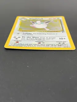 Wigglytuff 19/130 Holo Rare SWIRL WotC Card Pokemon Base Set 2 - Image 4