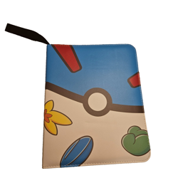 TCGAMES 720 Pocket Trading Card Binder Pokemon 9-Pocket Zipper Album W/ Strap - Image 1