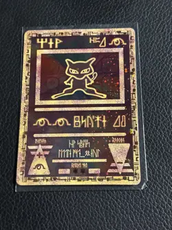 Pokemon TCG Ancient Mew Holo Card 2000 Movie Promo, light play - Image 1