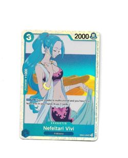 One Piece Card Game Nefeltari Vivi EB02-028 SR Super Rare Foil Card NM - Image 1