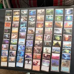 72 NON-BASIC LANDS useful fun COLLECTION Lot of ALL Different Magic MTG Cards ! - Image 1