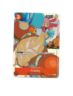 One Piece Card Game Franky OP01-021 UC Gift Collection Promo Foil Card NM - Image 1