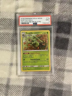 PSA 9 Sceptile 10a/168 Unbroken Bonds 3 Pack Blister Graded Pokemon Card - Image 1