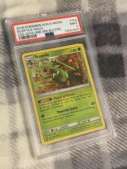 PSA 9 Sceptile 10a/168 Unbroken Bonds 3 Pack Blister Graded Pokemon Card - Image 2